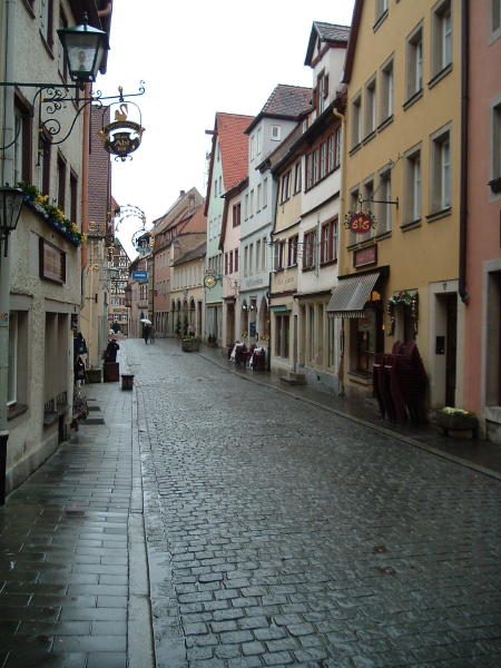 Rothenburg : rue