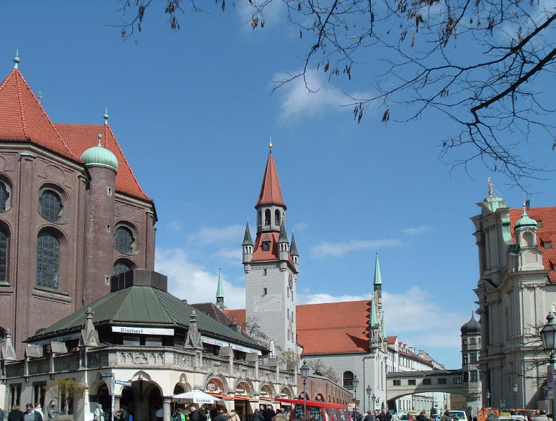 Munich : marché aux victuailles