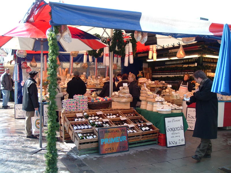 Munich : marché aux victuailles