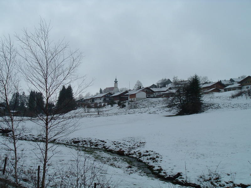 Départ de Wildsteig